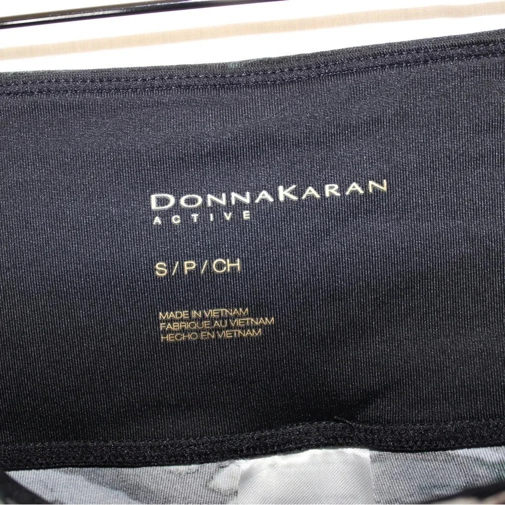 Donna Karan Camo Mesh Panel Leggings Small - Picture 9 of 10